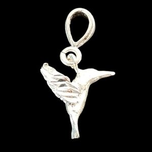 Sterling Silver Hummingbird Pendant